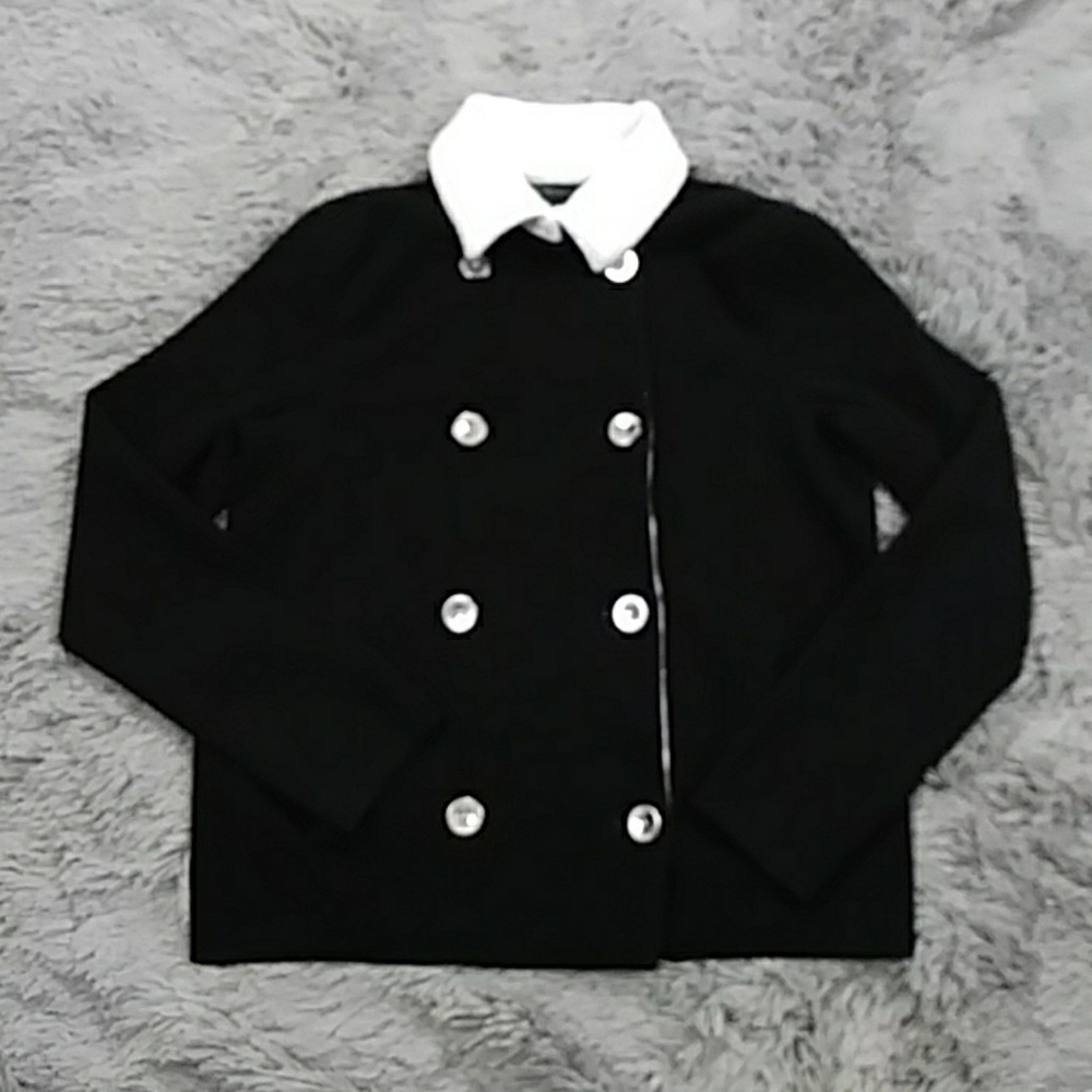 Lauren Ralph Lauren preppy black sweater large